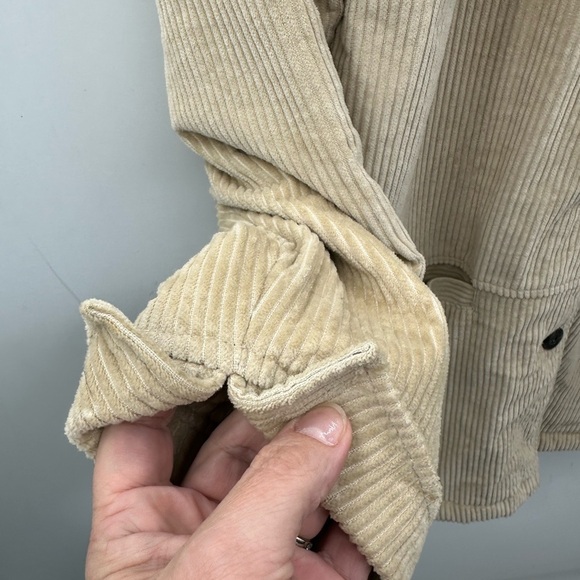 Y2K L BLAIR VINTAGE 100% Cotton rustic farmcore sherpa lined womans chore coat - Picture 4 of 14